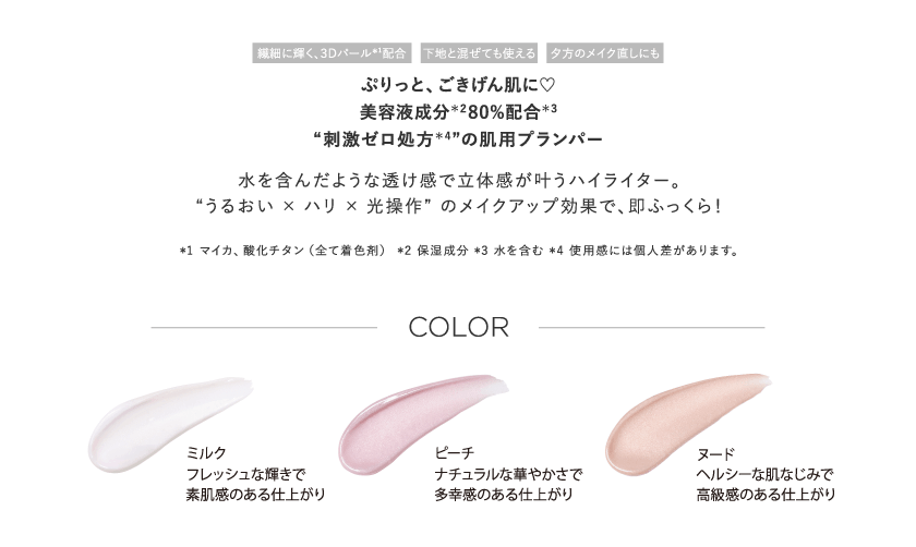 THE FLOWER SHOP スキンプランパー howto