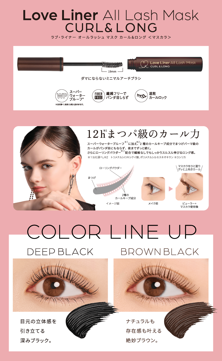 ブレイクマイケース LoveLiner ラブライナー オールラッシュマスク スペック