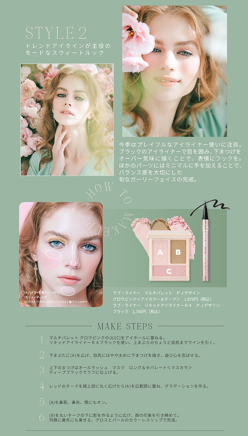 ラブライナー リキッド PJ howto