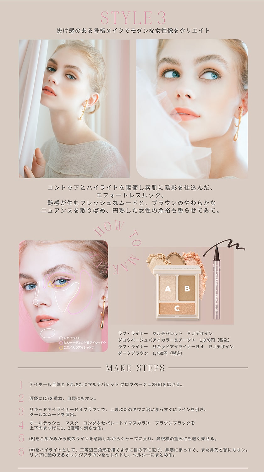 ラブライナー セット PJ howto