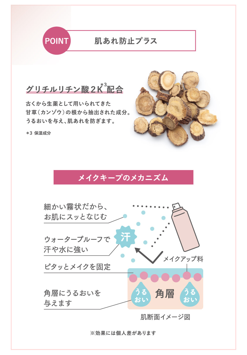 タイムシークレット TIME SECRET フィックスミスト スペック